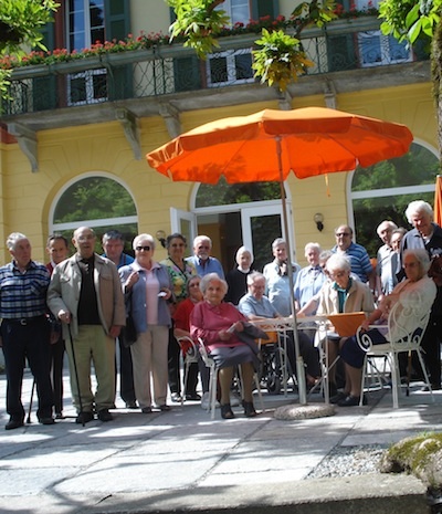 Gli Anziani di POSCHIAVO in visita allHotel Le Prese 