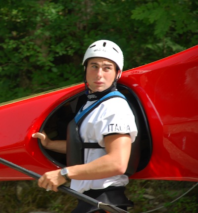 Giorgio Dell’Agostino  oro agli europei di canoa