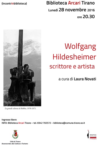 Wolfgang Hildesheimer scrittore e artista