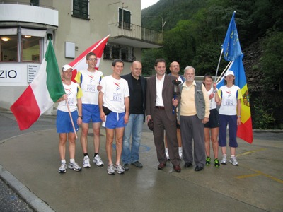 LA STAFFETTA WORD HARMONY RUN A TIRANO E IN VALPOSCHIAVO