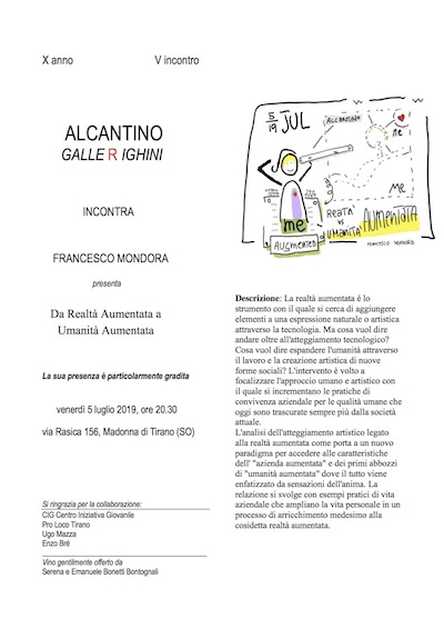 ALCANTINO incontra Francesco Mondora