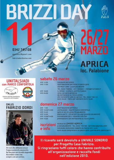 Aprica  pronta per il Brizzi Day. Diretta su Striscia 