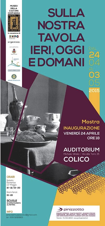 Il LAGO di COMO e le mostre sul CIBO, in occasione di EXPO
