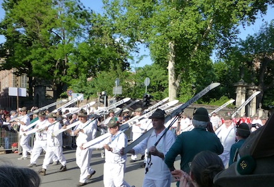 Gli alpini aprichesi a Piacenza