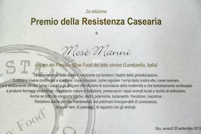 VALGEROLA: BITTO STORICO protagonista a CHEESE 2013