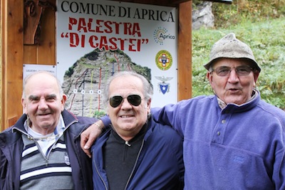 Ad APRICA si arrampica ai Casti
