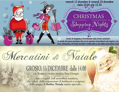 MERCATINI DI NATALE A GROSIO