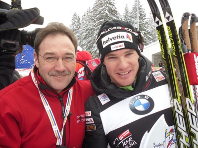 Cologna vince e la Val Mstair si congratula: 