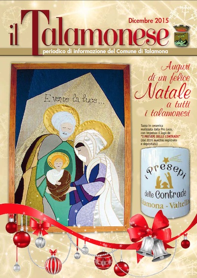 TALAMONA fa gli auguri di Natale attraverso il suo periodico