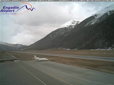 L’aeroporto di SAMEDAN propriet del Circolo Engadina Alta