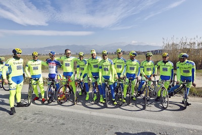 Il Team Tinkoff-Saxo si allena a LIVIGNO  