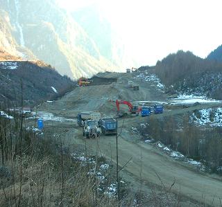 Val Pola: terminata la prima fase dei lavori