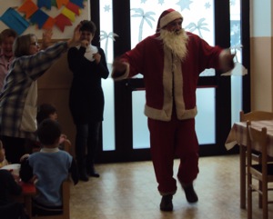 Babbo Natale alla Scuola Materna di Grosio