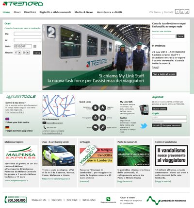 Trenord ha un nuovo sito e sbarca su Twitter