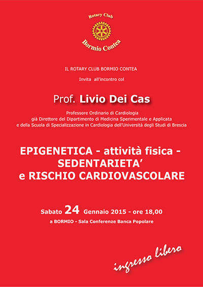 Bormio: EPIGENETICA E RISCHIO CARDIOVASCOLARE