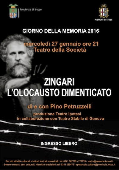 LECCO: il Giorno della Memoria e l’olocausto dimenticato