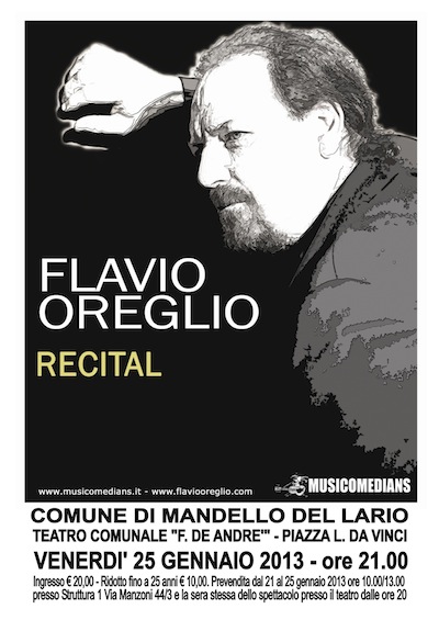 Oreglio a MANDELLO DEL LARIO con Recital