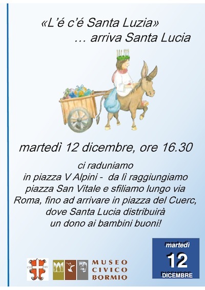 BORMIO accoglie Santa Lucia