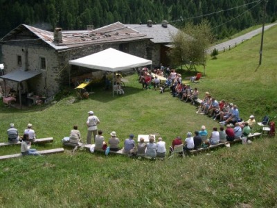 PRANZO IN BAITA, in Val Viola