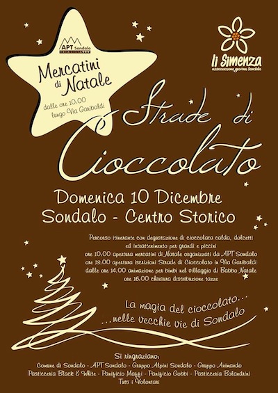 A SONDALO l’attesa del Natale  DOLCE