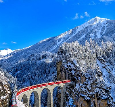 TRENI intorno allo STELVIO